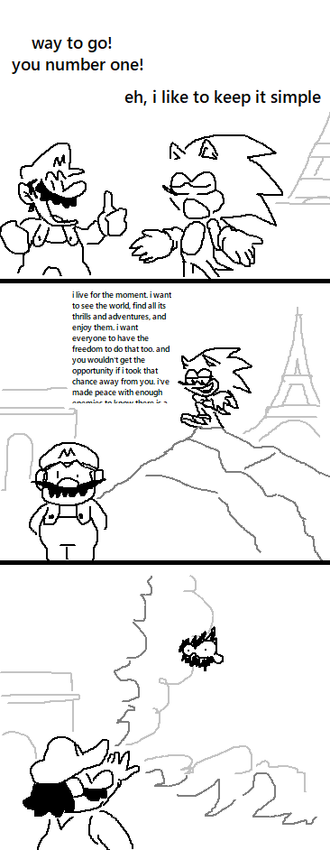 Mario and Sonic at the Paris 2024 Olympic Games